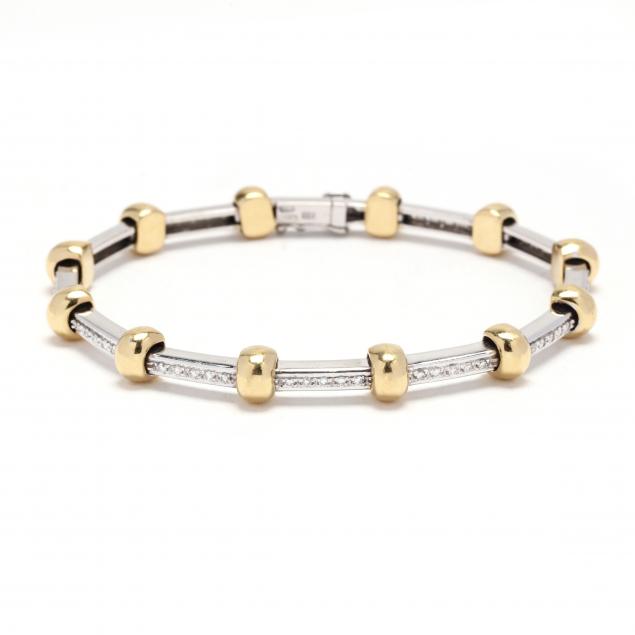 bi-color-gold-and-diamond-bracelet-italy
