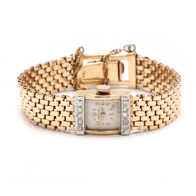 lady-s-gold-and-diamond-watch-hamilton