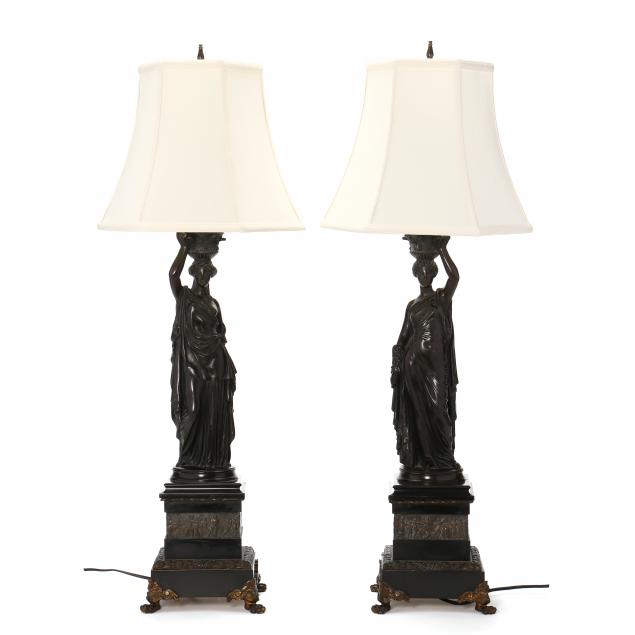 louis-valentin-elias-robert-french-1821-1874-pair-of-napoleon-iii-bronze-figural-lamps