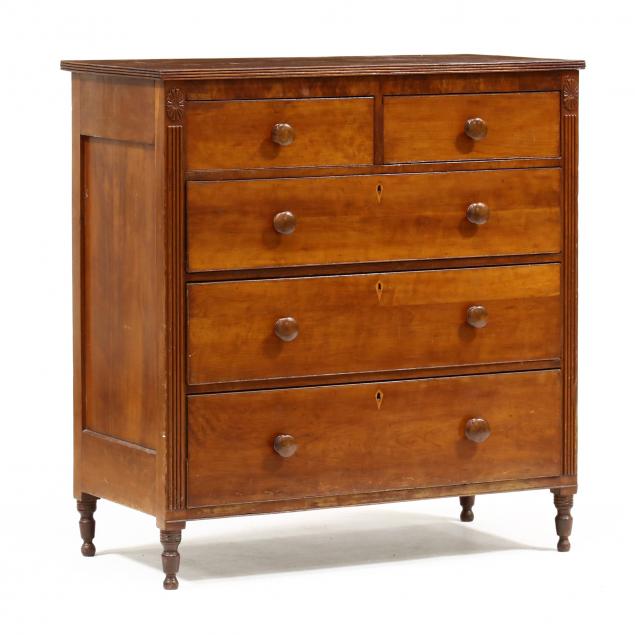southern-federal-cherry-carved-chest-of-drawers