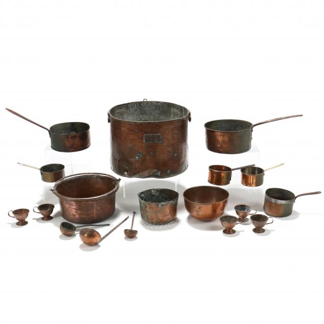 group-of-twelve-copper-cookware-items