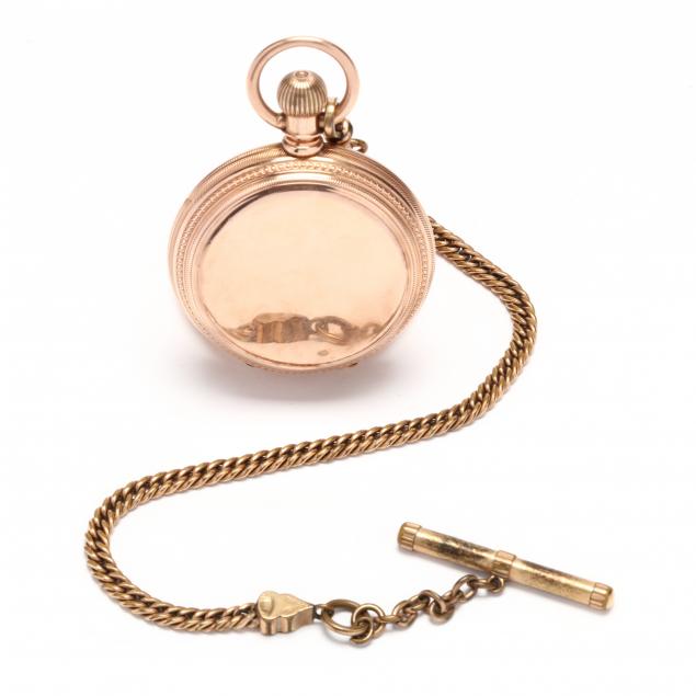 rose-gold-hunter-case-pocket-watch-elgin