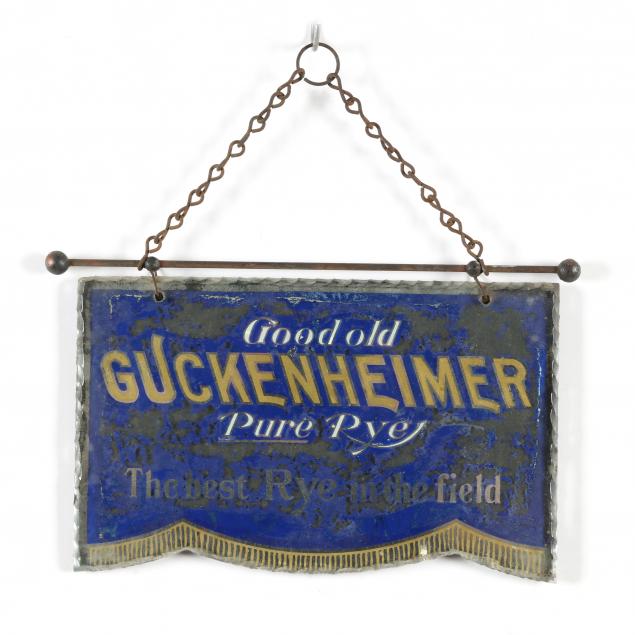 antique-guckenheimer-rye-whiskey-reverse-painted-glass-sign