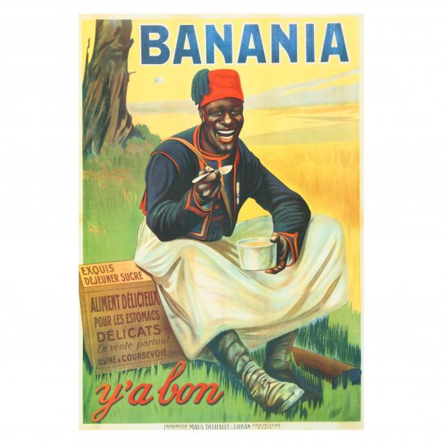 framed-banania-poster