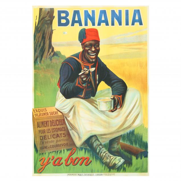 framed-banania-poster