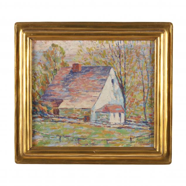 herbert-nelson-hooven-american-1898-1979-landscape-with-barn