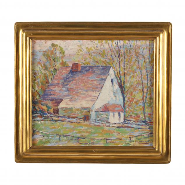 herbert-nelson-hooven-american-1898-1979-landscape-with-barn