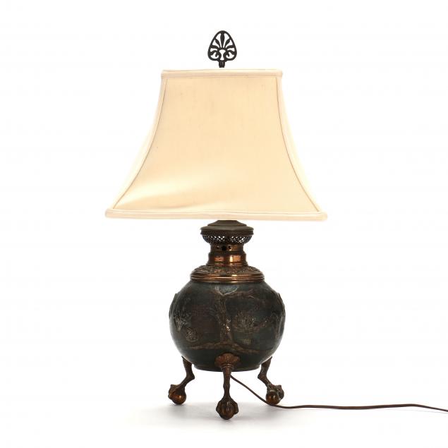 aesthetic-period-claw-footed-copper-table-lamp