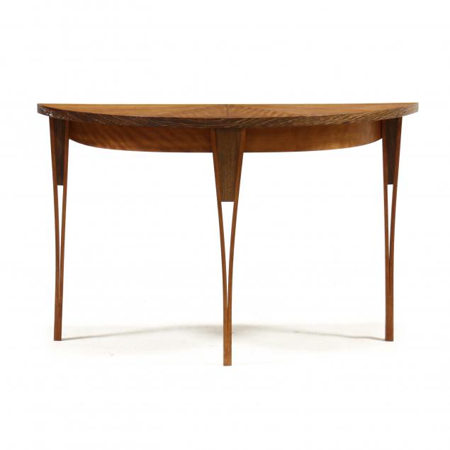american-craft-demilune-console-table