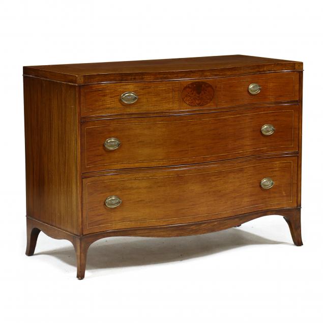 english-hepplewhite-style-inlaid-mahogany-serpentine-chest-of-drawers