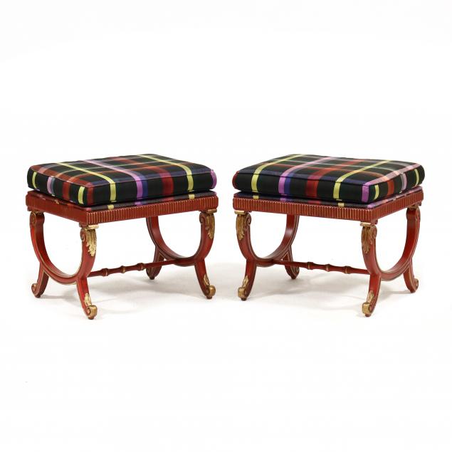 pair-of-italianate-curule-form-painted-stools