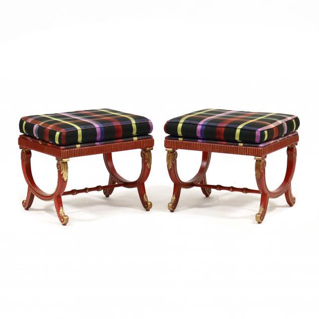 pair-of-italianate-curule-form-painted-stools