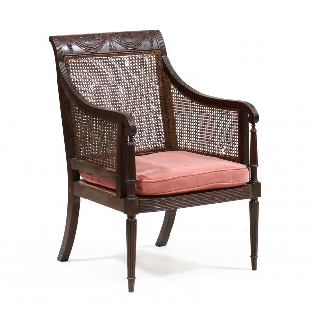 antique-federal-style-carved-mahogany-armchair