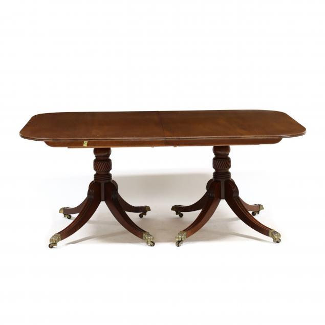 georgian-style-mahogany-double-pedestal-dining-table