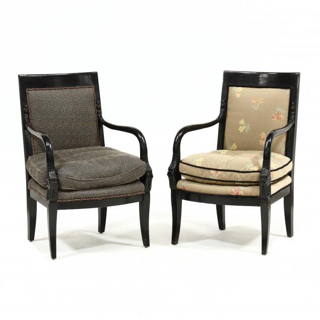 pair-of-charles-x-style-ebonized-armchairs