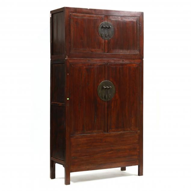 large-chinese-hardwood-stacking-cabinet