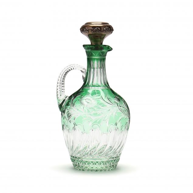 rock-crystal-engraved-and-sterling-topped-claret-jug