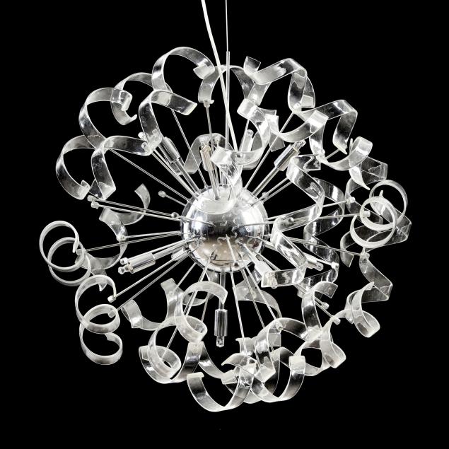 nine-light-atomic-glass-and-chrome-chandelier