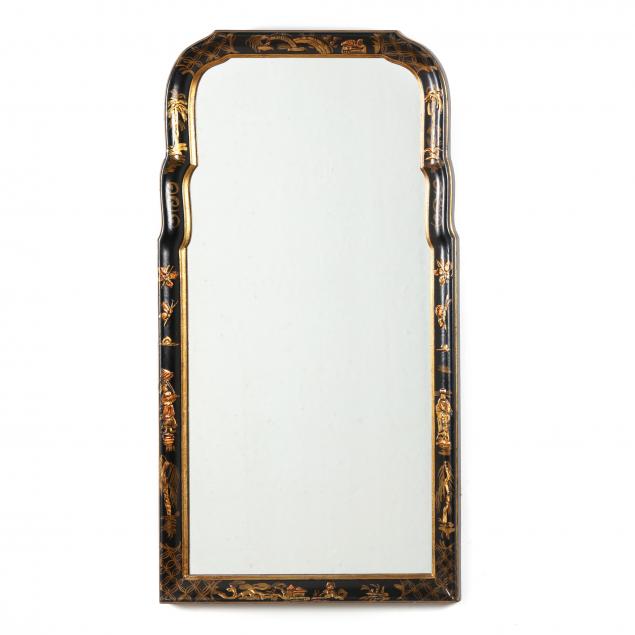 chinoiserie-black-lacquer-and-gilt-wall-mirror