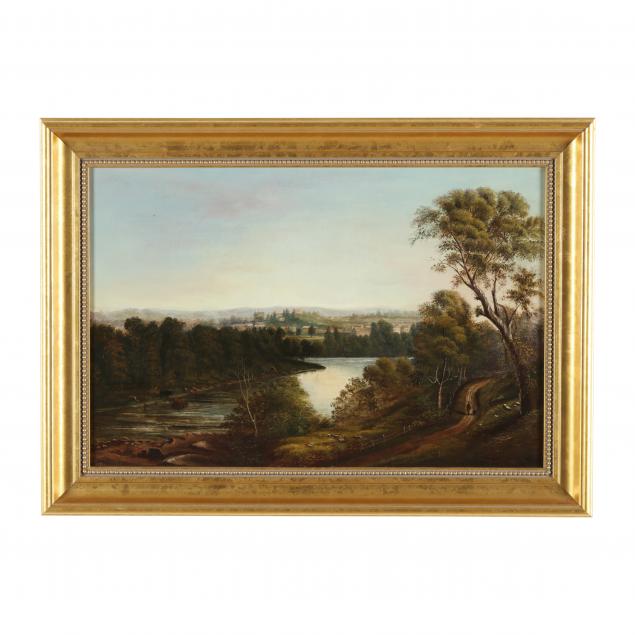 an-antique-american-school-landscape-painting