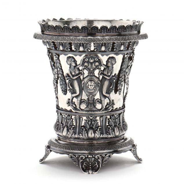 an-continental-silver-vase-19th-century