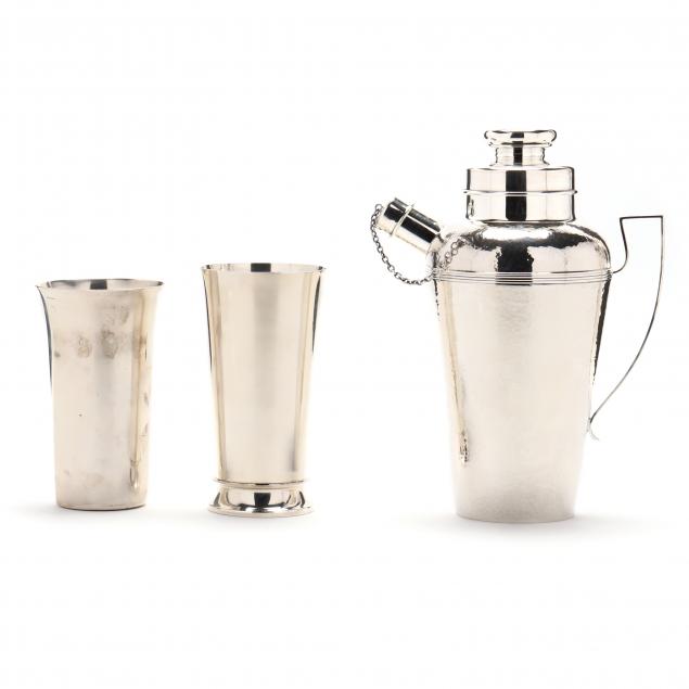 american-sterling-silver-cocktail-shaker-and-two-beakers