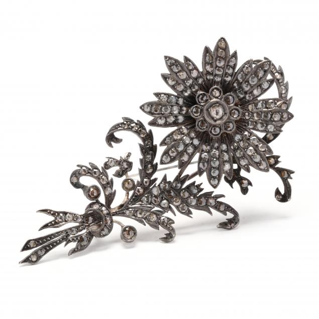 silver-and-diamond-en-tremblant-corsage-brooch