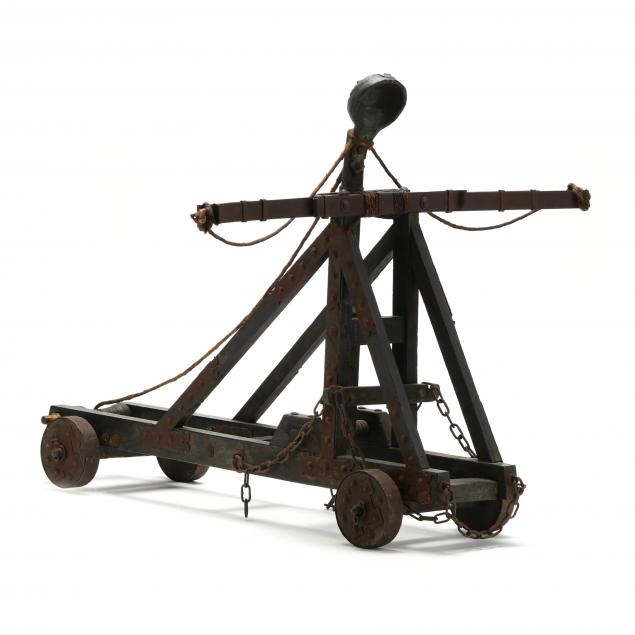 vintage-model-of-a-roman-catapult