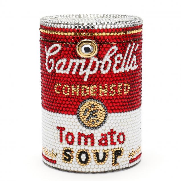 katherine-baumann-beverly-hills-ca-crystal-encrusted-campbell-soup-can