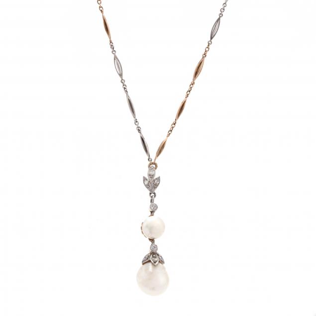 platinum-gold-and-pearl-necklace