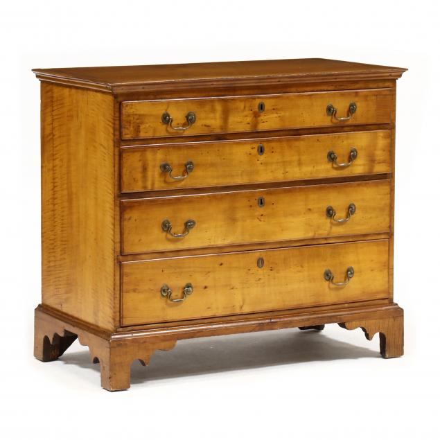 new-england-chippendale-maple-chest-of-drawers