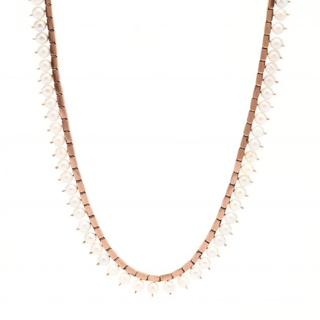rose-gold-and-pearl-fringe-necklace