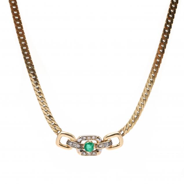 gold-emerald-and-diamond-necklace-italy