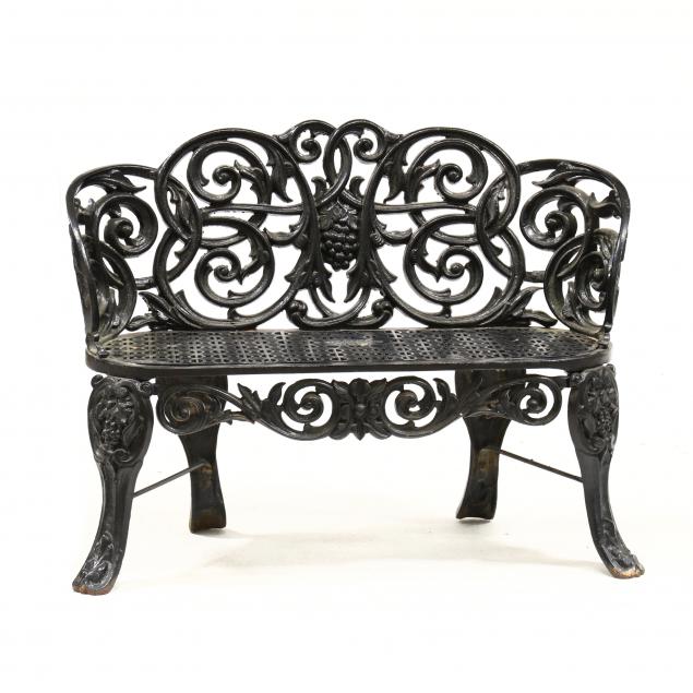 kramer-bros-cast-iron-garden-bench