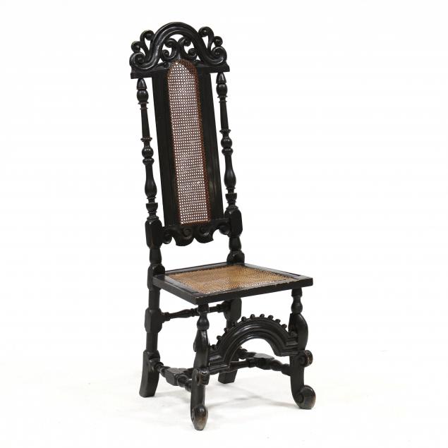 english-william-and-mary-flemish-carved-high-back-side-chair