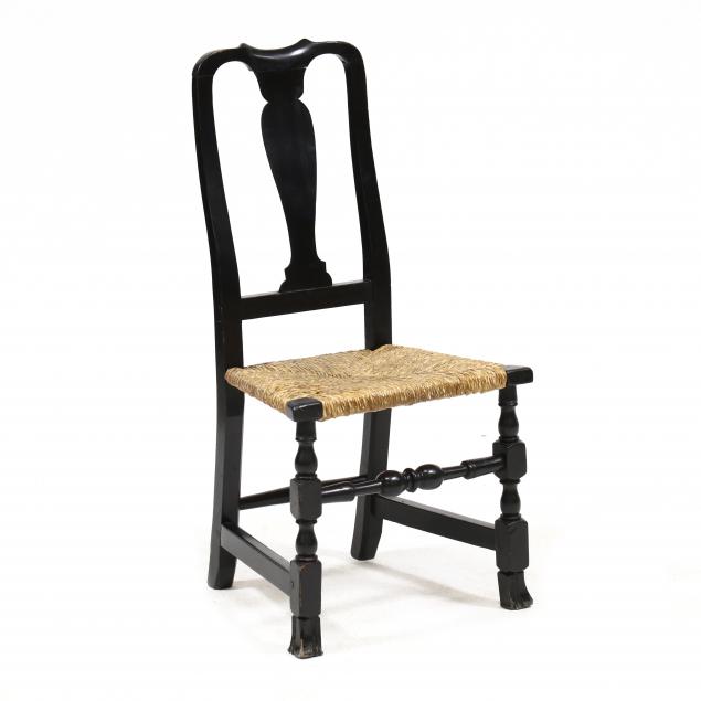 new-england-queen-anne-spanish-foot-painted-side-chair