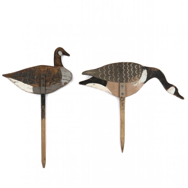 charlie-warren-garrish-nc-1917-1971-pair-of-silhouette-geese