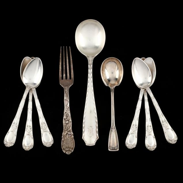 group-of-tiffany-co-silver-flatware