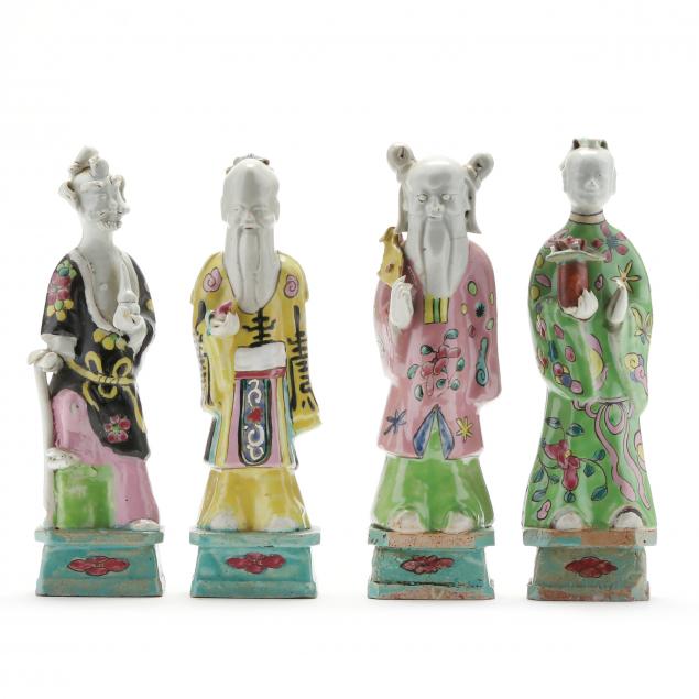 a-collection-of-four-chinese-porcelain-figures