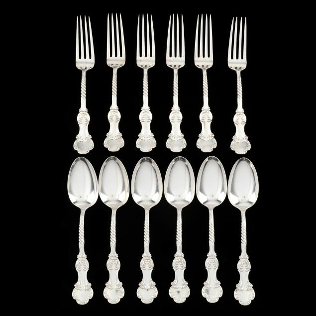 twelve-george-w-shiebler-i-louvre-i-sterling-silver-flatware-items