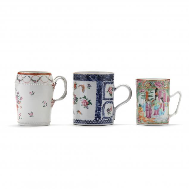 three-chinese-export-porcelain-tankards