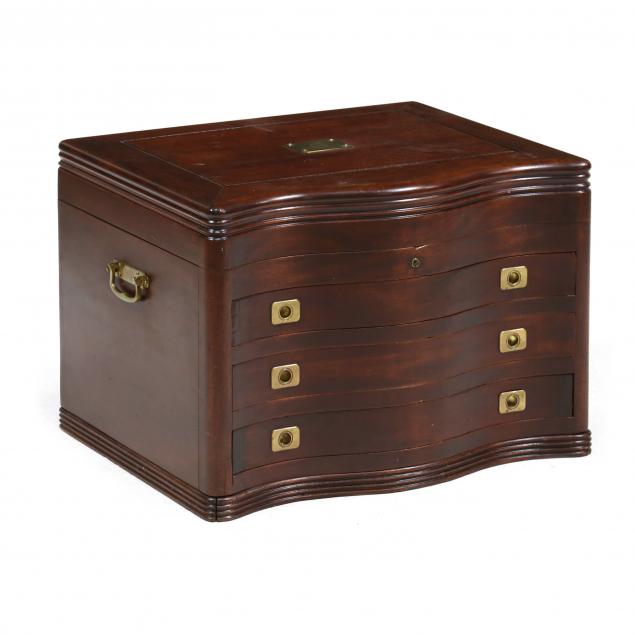 large-vintage-mahogany-and-brass-silver-chest