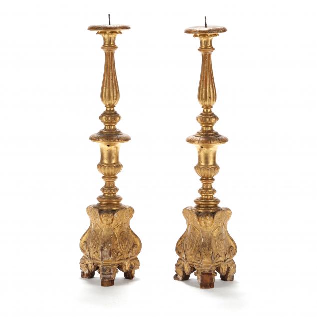 pair-of-antique-carved-and-gilt-three-foot-tall-pricket-sticks
