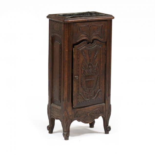 antique-french-carved-oak-diminutive-fernier-cabinet