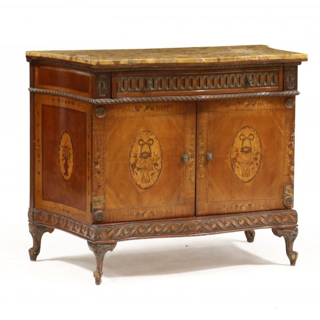 italianate-marble-top-inlaid-linen-silver-chest