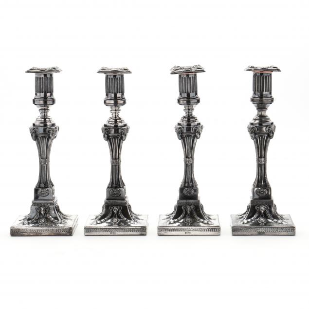 set-of-four-neoclassical-style-continental-silver-plated-candlesticks