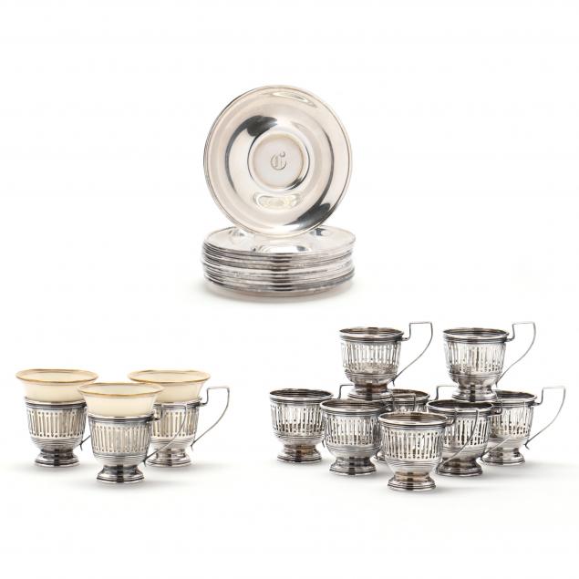 a-sterling-silver-and-porcelain-demitasse-set