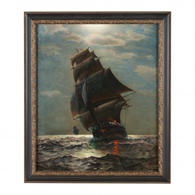 james-gale-tyler-american-1855-1931-moonlit-seascape-with-ship