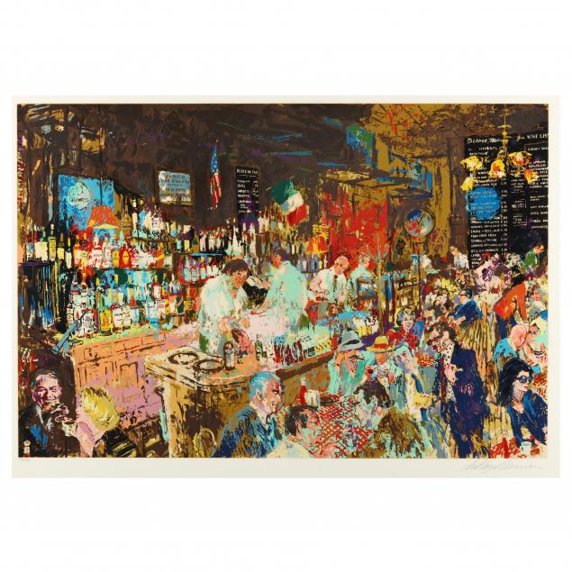 leroy-neiman-american-1921-2012-i-pj-clarke-s-bar-new-york-city-i