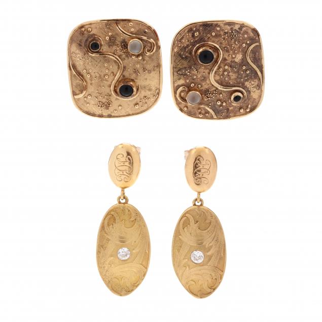 two-pairs-of-earrings